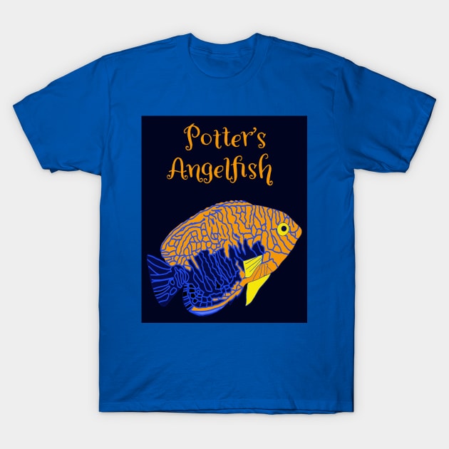 Potter's Angelfish T-Shirt by KRitters